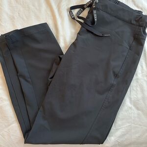 Med Couture Dark Gray Joggers with Drawstring